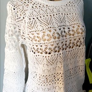 Van Heusen White Sweater